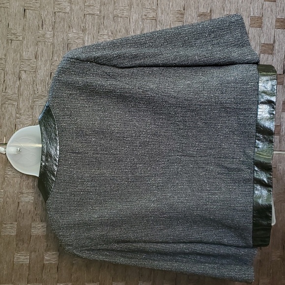 Worthington Jacket - Dark Gray, Black and White - Petite Large - Picture 2 of 4